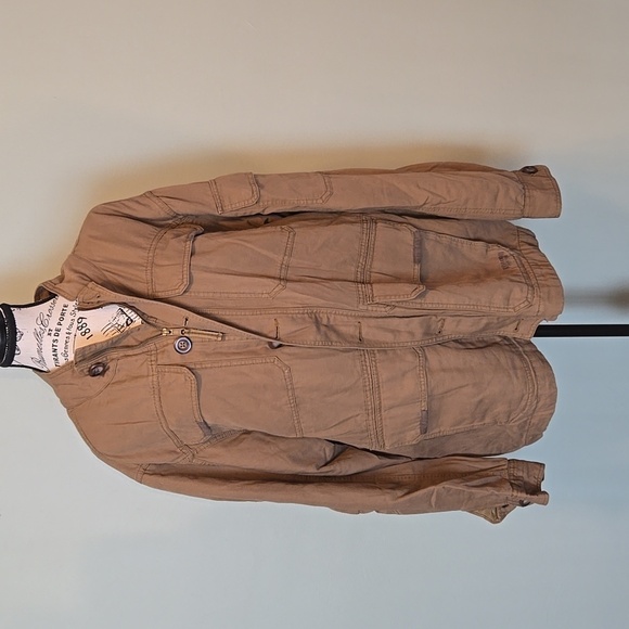 Tan Fleece-Lined Jacket - Picture 1 of 8